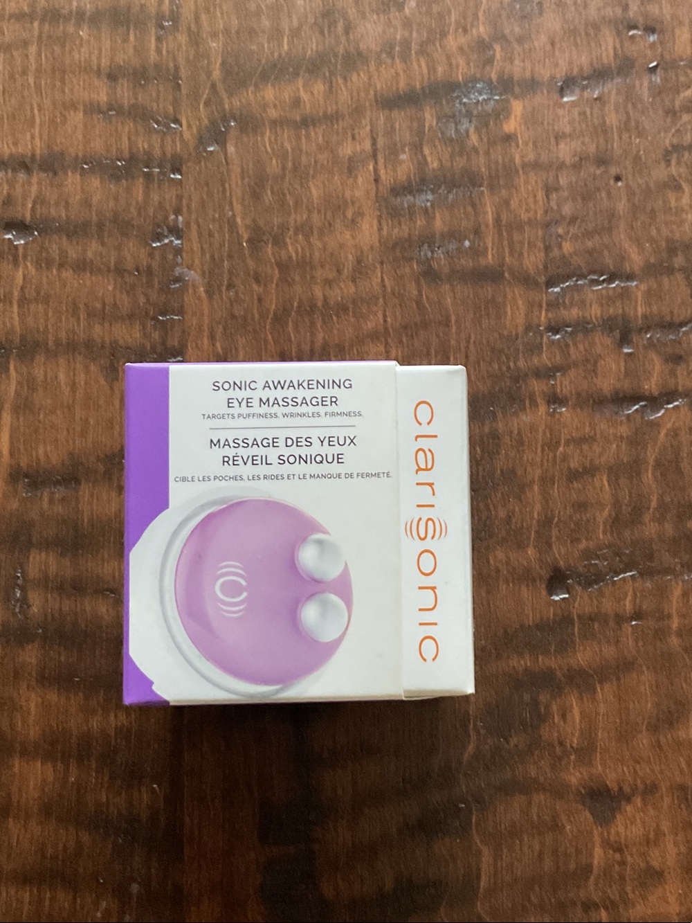 Clarisonic Sonic Awakening Eye Massager Attachment – Lavender – New in Box